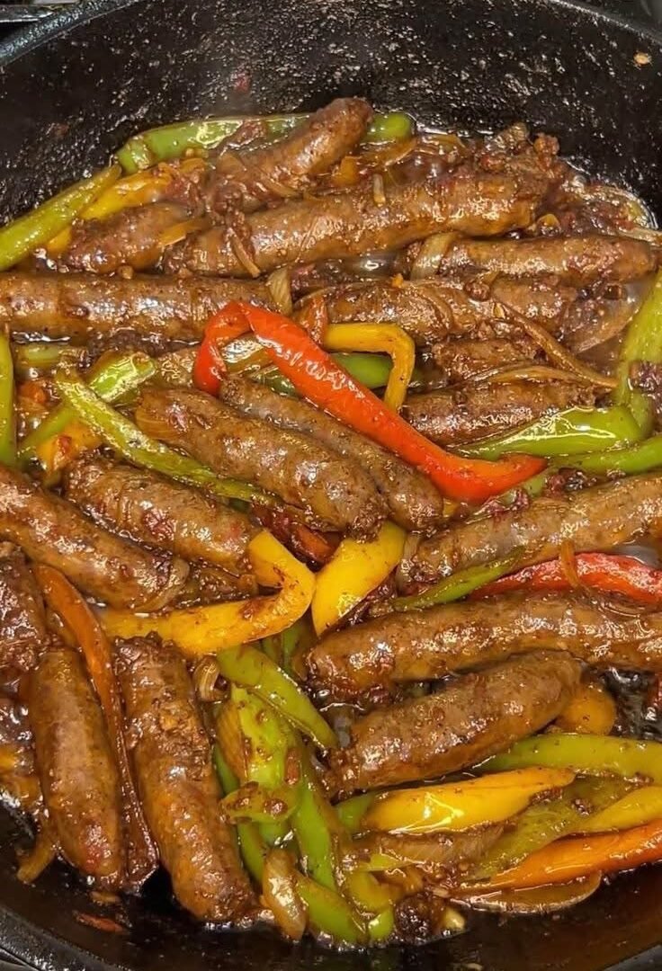 Italian Sausage with Peppers and Onions IMG_2673