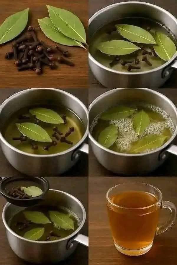 🍃☕ Bay Leaf and Clove Herbal Tea IMG_3420